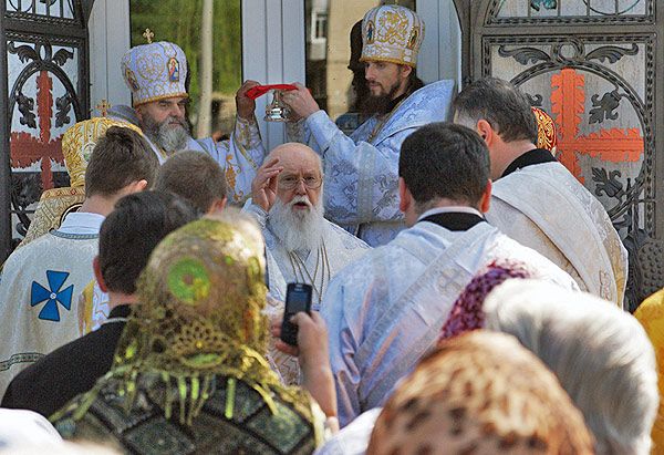 Патріарх Філарет у Вінниці освятив 'вистражданий' кафедральний собор - фото 54833