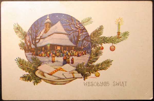 Різдвяні листівки — незвичайний спадок Анни Максим’як - фото 54944