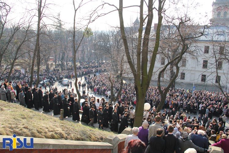 Хресна Хода у Львові, 18 березня 2012 (Хрестопоклінна неділя) - фото 55251