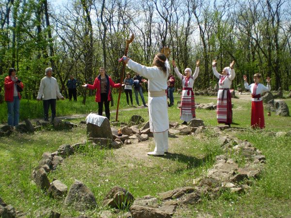 На Хортиці святкували православні та язичники - фото 55687