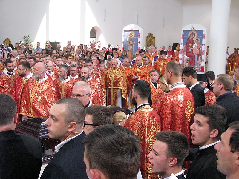 Погребення Блаженнішого Любомира (Гузара) у Патріаршому соборі УГКЦ в Києві - фото 55785