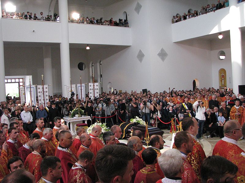 Погребення Блаженнішого Любомира (Гузара) у Патріаршому соборі УГКЦ в Києві - фото 55795