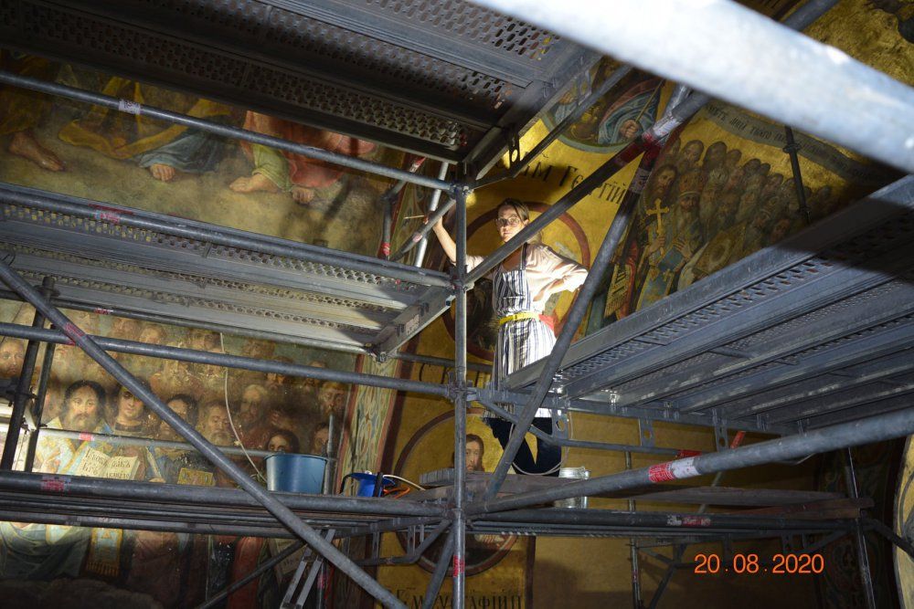 У Києві реставрують Софійський собор - фото 57336