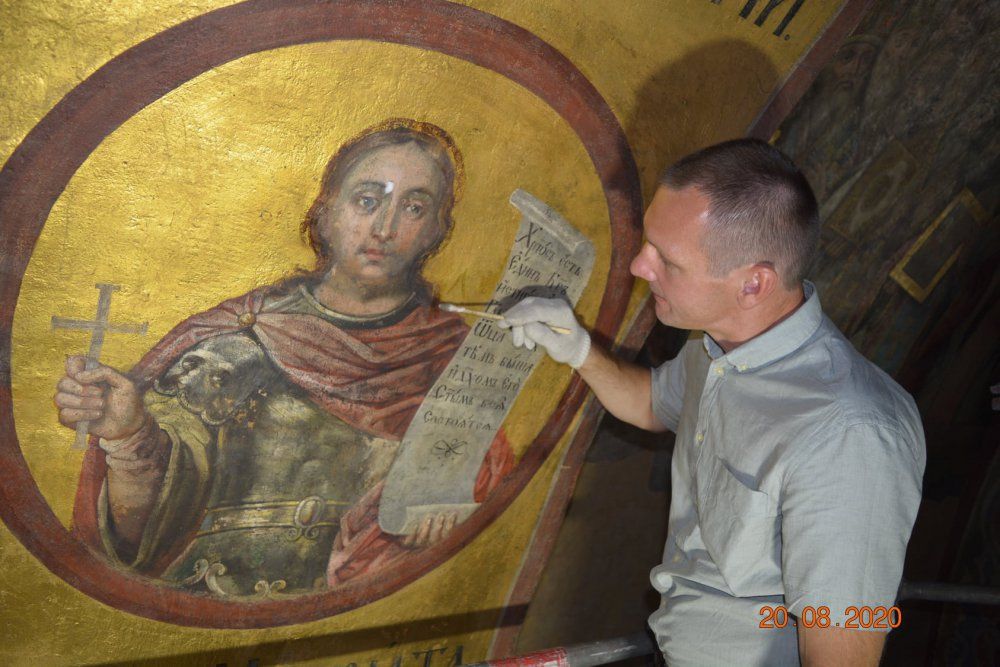 У Києві реставрують Софійський собор - фото 57339