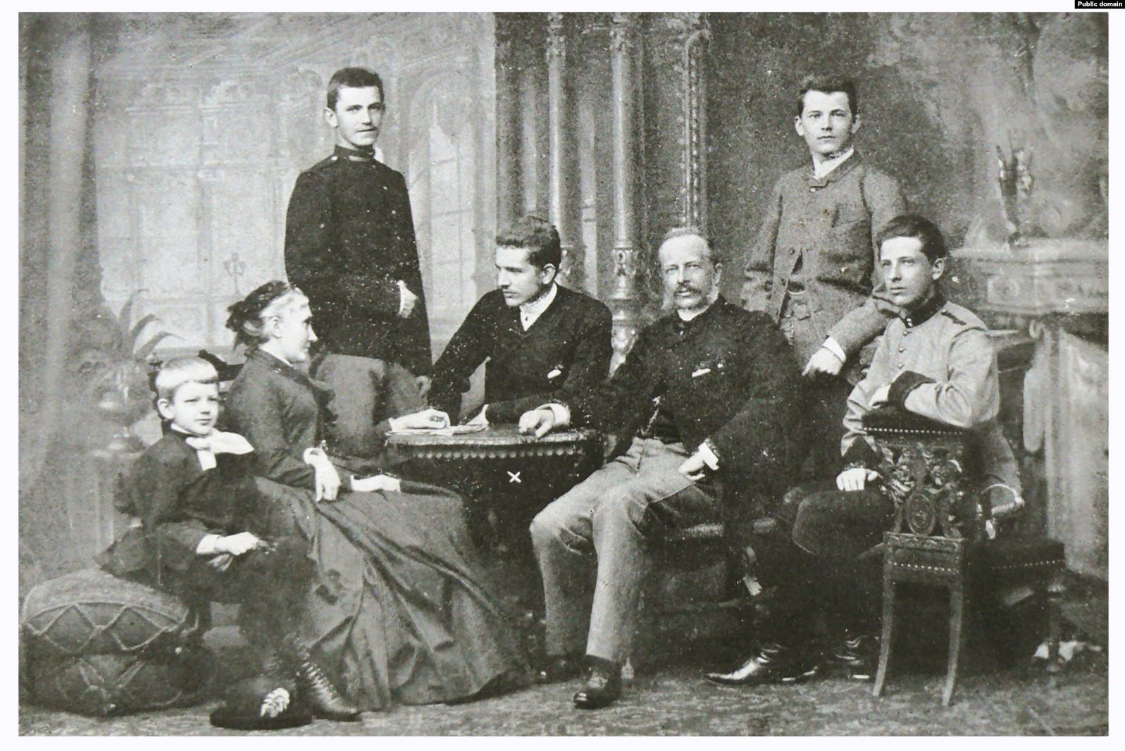 Батьки митрополита Андрея Шептицького і його брати - фото 57819