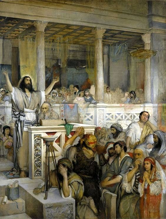 «Христос проповідує євреям у Капернаумі» - фото 58677