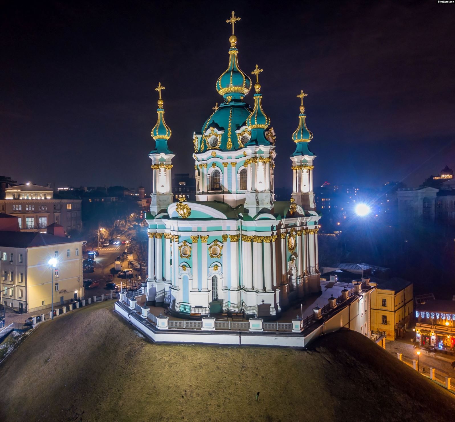 Андріївська церква в Києві, яка передана в користування Вселенському патріархату. Церква збудована в 1747–1762 роках - фото 59737