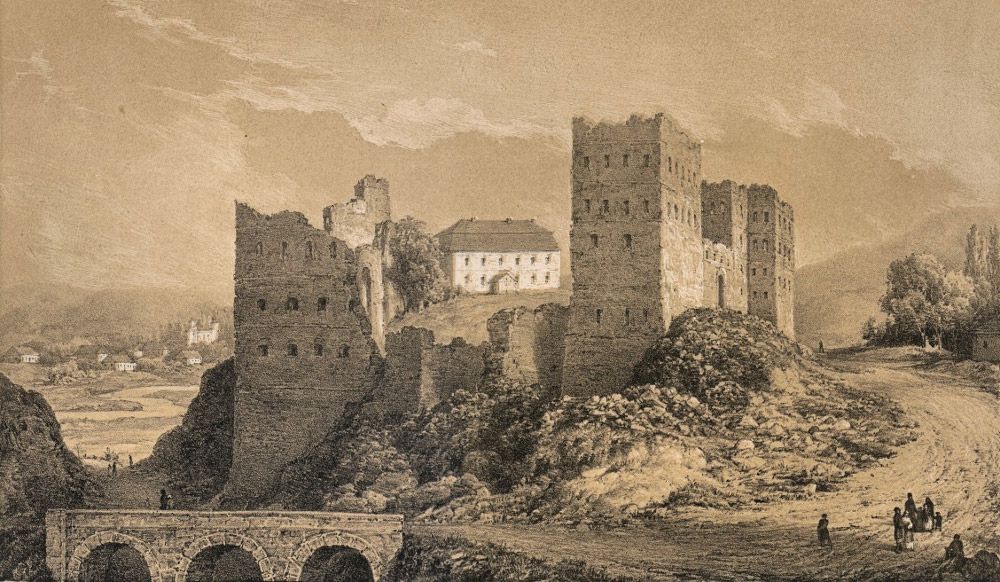 Замок в Зінькові. Приблизно кінець 1870-х років - фото 59949