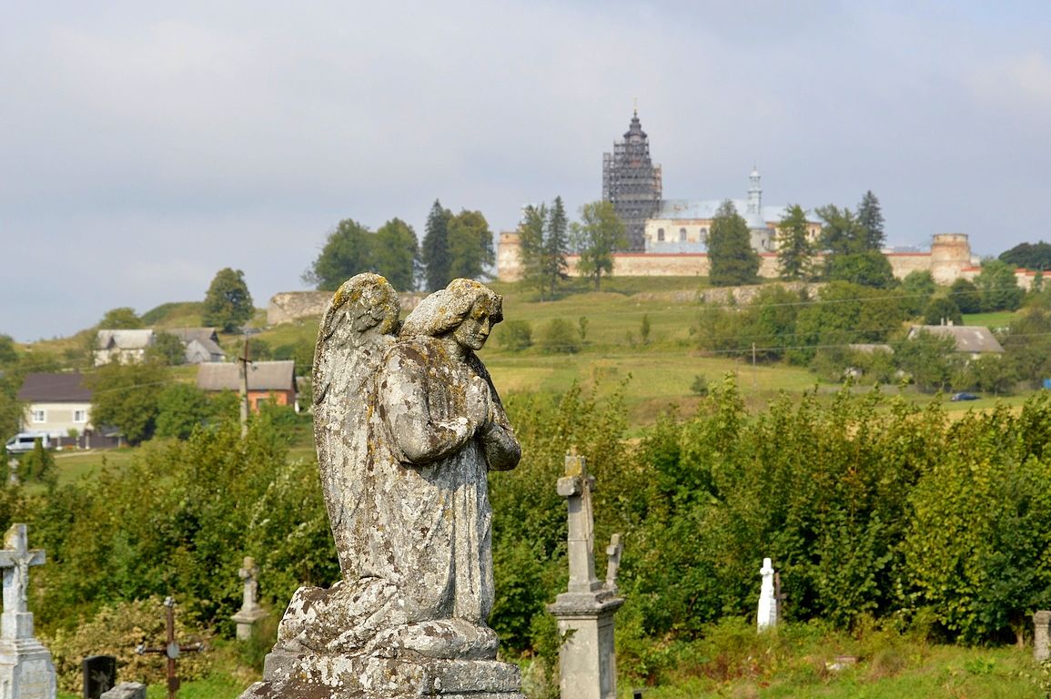 Краєвид з монастирем з боку старого цвинтаря - фото 60545