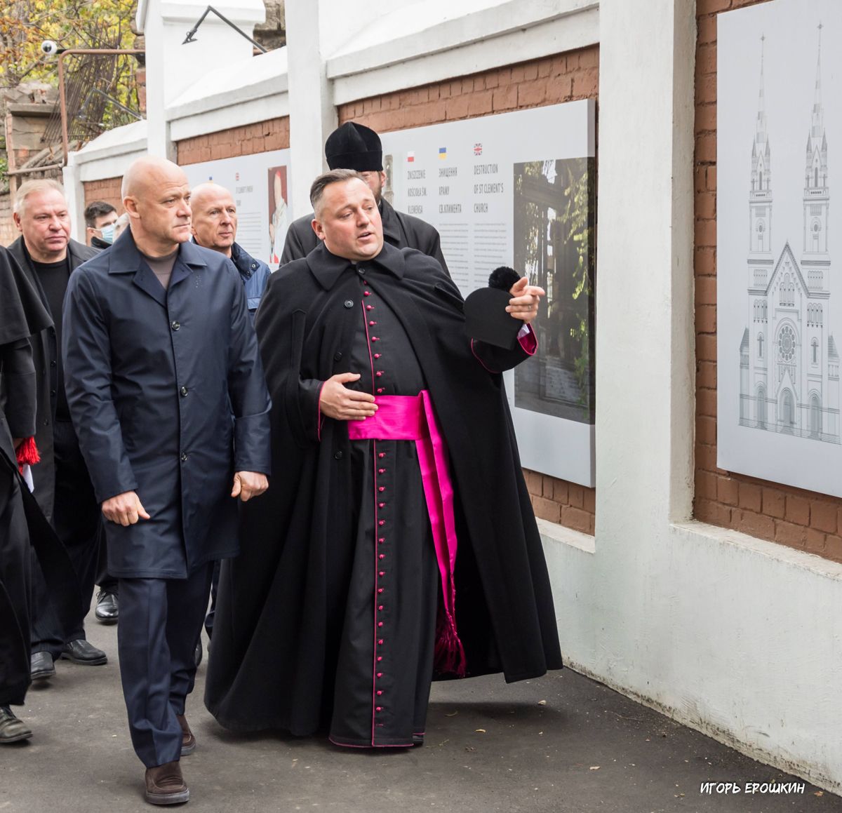 В Одессе открыли памятный знак в честь собора Святого Климентия, уничтоженного большевиками - фото 61596