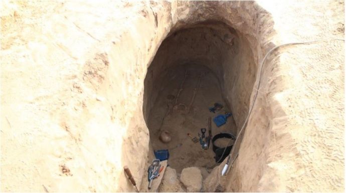 На Хортиці знайшли не пограбовану гробницю скіфського воїна, якій 2,5 тисячі років - фото 61721