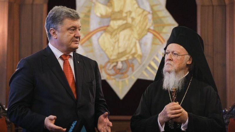 Петро Порошенко не встиг прийняти Варфоломія у Києві - фото 62597