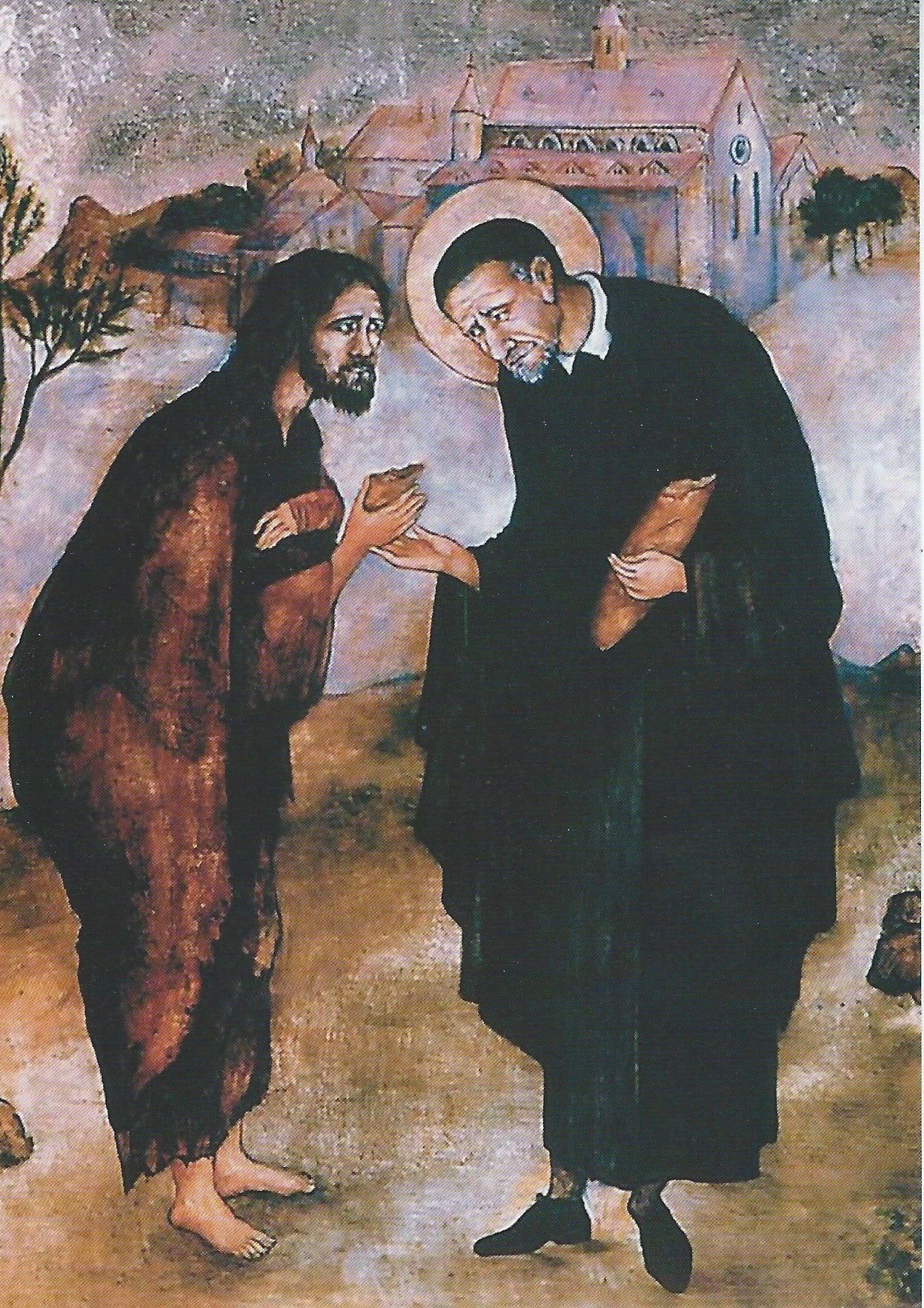 Беґар. Христос і св. Вікетній де Поль - фото 63453