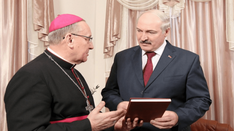 Митрополит Кондрусевич і Лукашенко - фото 65236