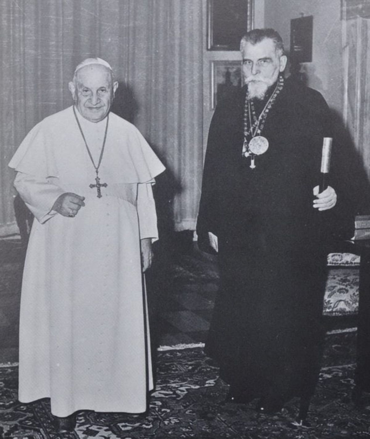 Папа Павло VI і Йосиф Сліпий - фото 65725