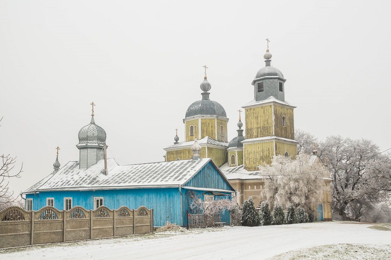 Космодем'янська дерев'яна церква - фото 67400