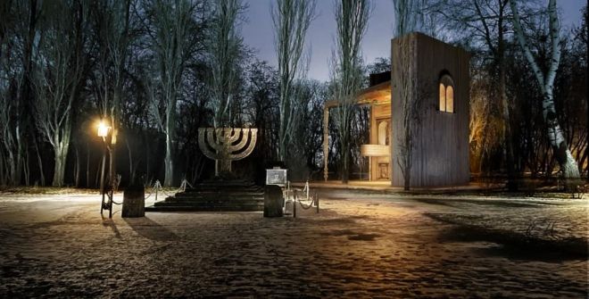 Проєкт синагоги, що планують побудувати у Бабиному Яру - фото 68965
