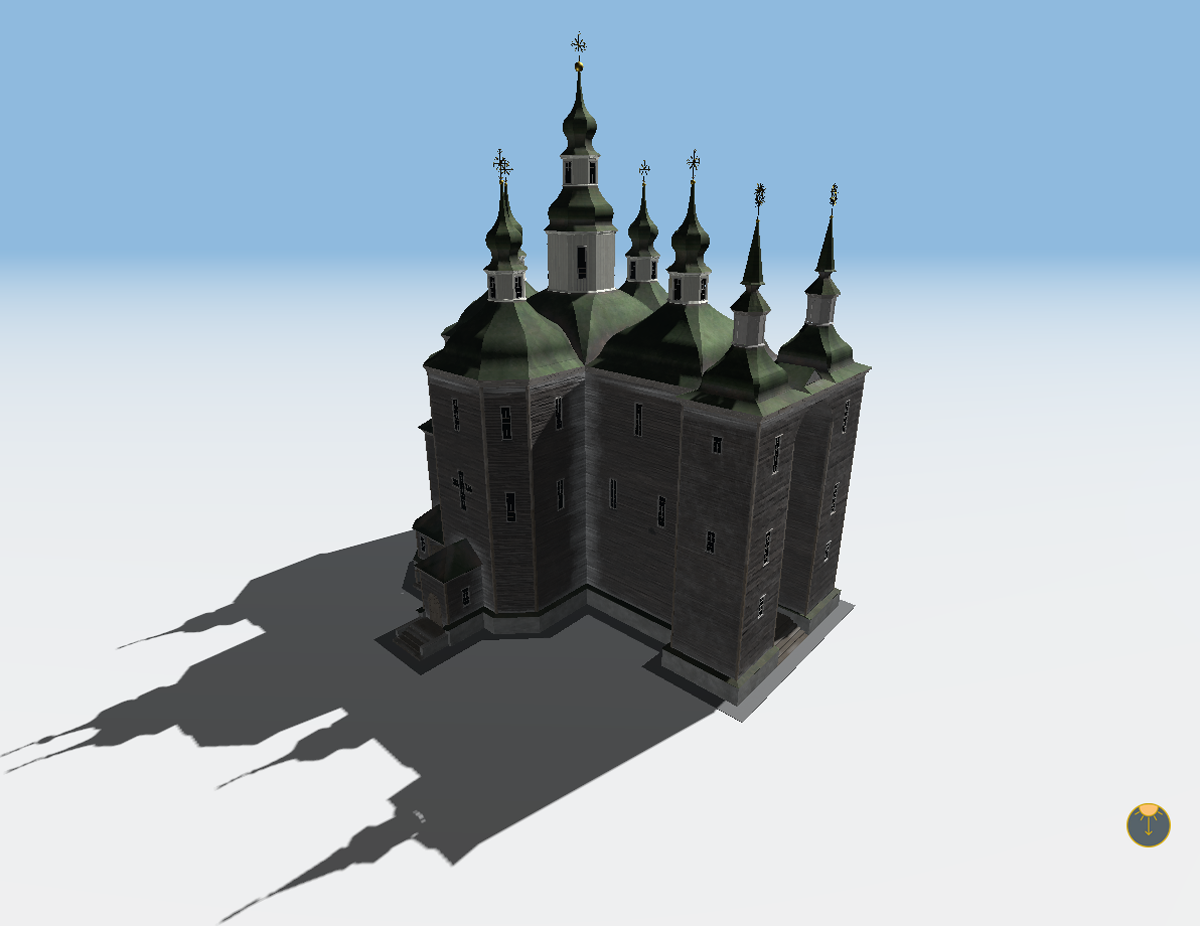 Віртуальний 3D-вигляд храму в Березні. День - фото 68986