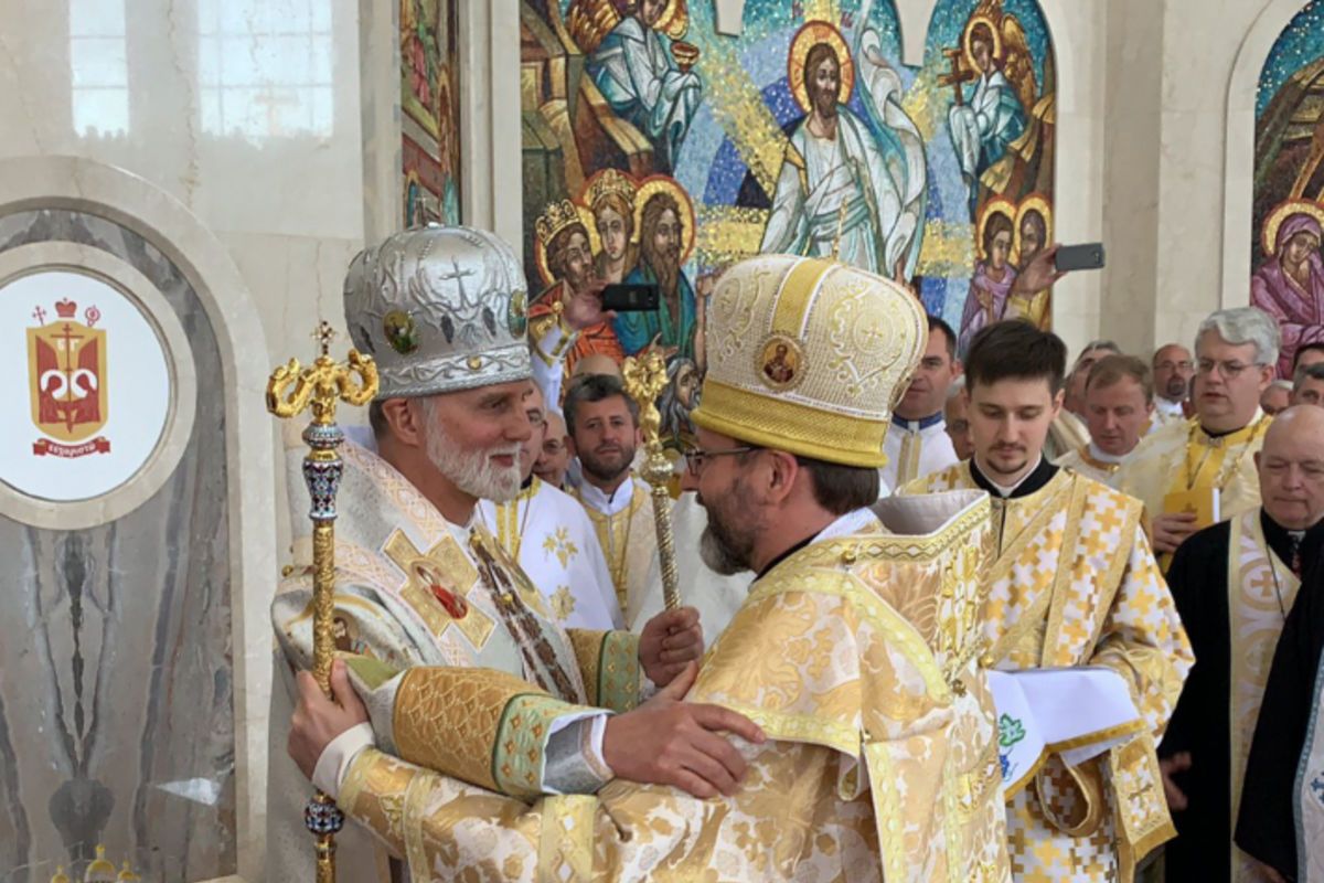 Bishop Borys Gudziak on the occasion of the 10th anniversary of the Primate’s enthronement: We have the Head of the Church who helps us to be with God - фото 69508