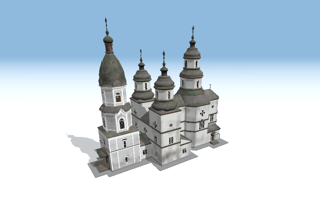 Миколаївська церква з с. Нові Млини - фото 70893