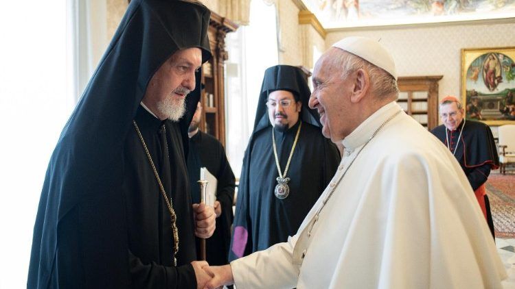 Папа призвал православных братьев «окончательно преодолеть вредное соперничество» - фото 74753