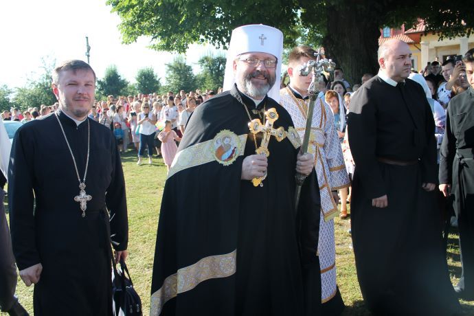 Глава УГКЦ очолив традиційну прощу до чудотворної ікони Богородиці у Крилосі - фото 76573