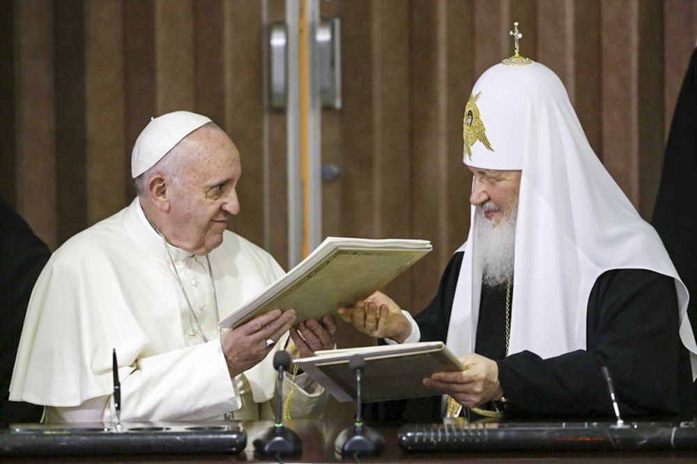 Папа Франциск і Патріарх Кирило підписали спільну декларацію, 13 лютого 2016 - фото 77100
