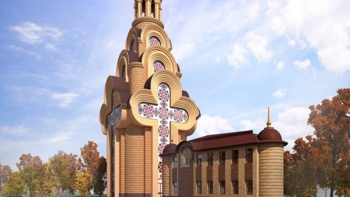 Перший собор ПЦУ на Закарпатті збудують у вигляді хреста з вишивкою - фото 79700