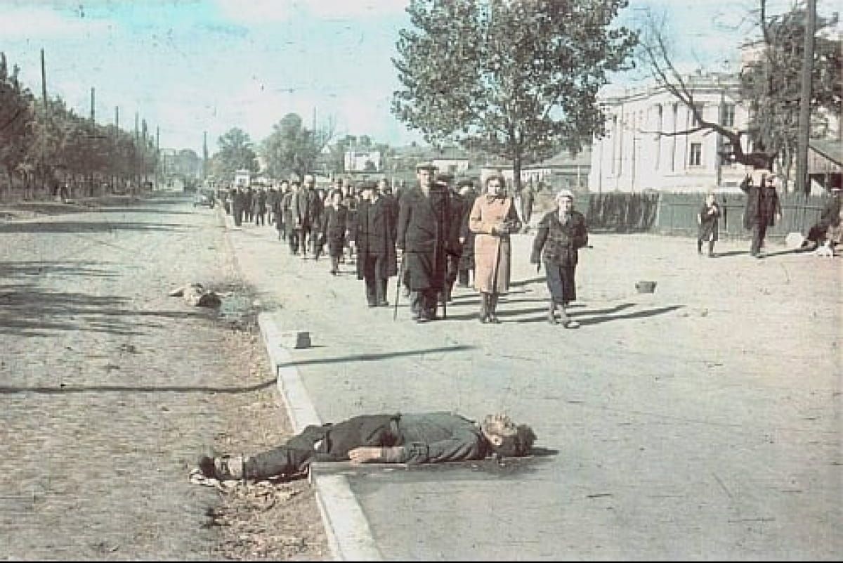 1 жовтня 1941. Після розстрілів у Бабиному Яру - фото 80071