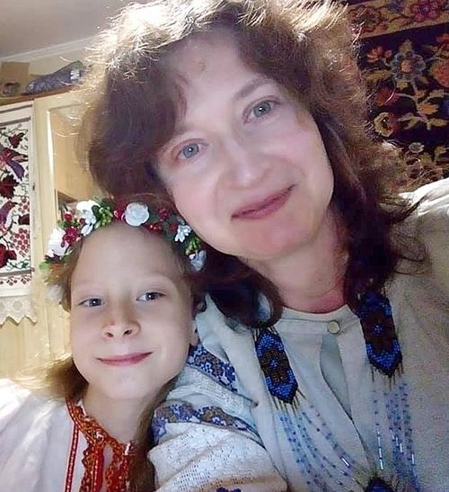 Ярослава Музиченко з донькою Марійкою - фото 82830