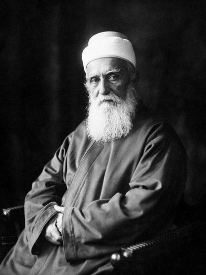 Портрет Абдул-Баха, зроблений у Парижі, 1911 рік - фото 83668