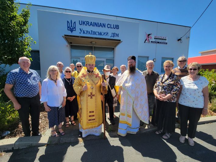 Bishop Mykola Bychok, Eparch of Melbourne, paid a pastoral visit to Tasmania - фото 85923