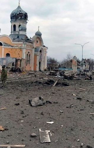 В Житомирской и Киевской епархиях УПЦ МП от обстрелов пострадали еще два храма - фото 89031