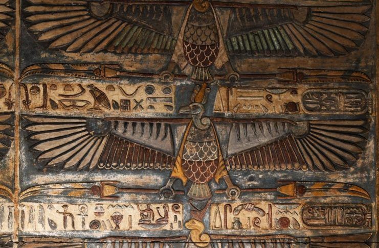 У Єгипті відновили автентичні візерунки стародавнього храму бога Хнуму - фото 93310