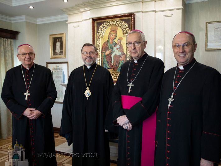 Roman Catholic hierarchs of Poland visited Kyiv, Irpin and Bucha - фото 93477