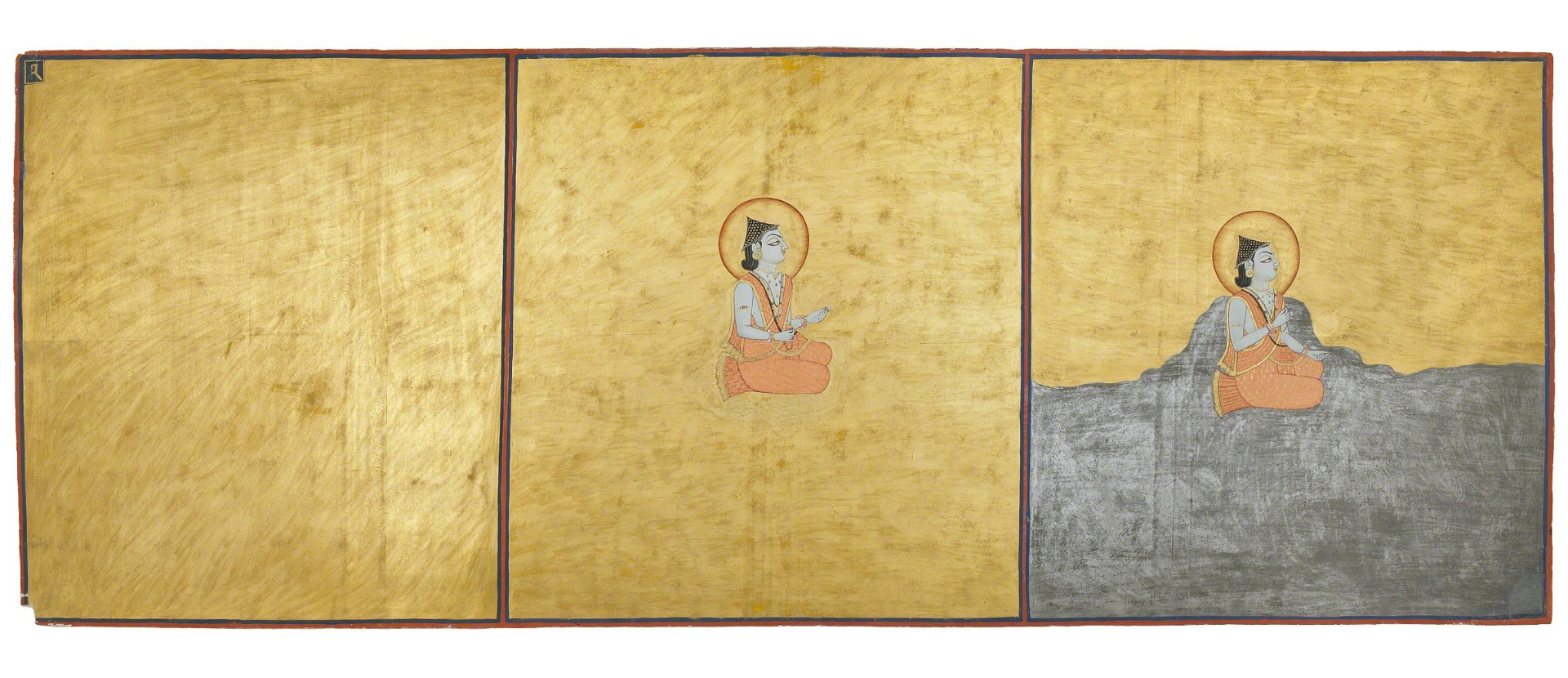 'Три аспекти Абсолюту' (1823). Зображення до манускрипту 'Натх Чаріт' (Mehrangarh Museum Trust. Королівська колекція Джодгпура)  - фото 95351