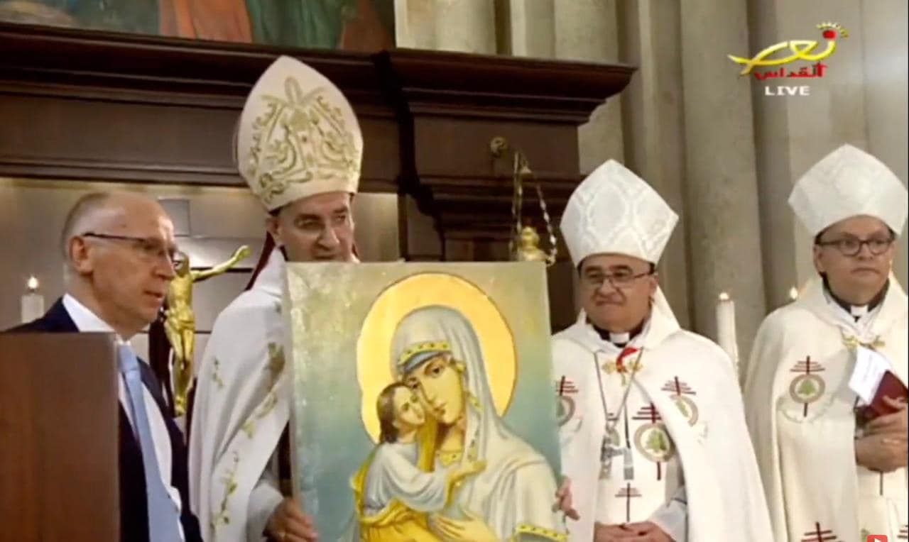 Patriarch of the Maronite Church celebrates the liturgy for peace in Ukraine - фото 95448