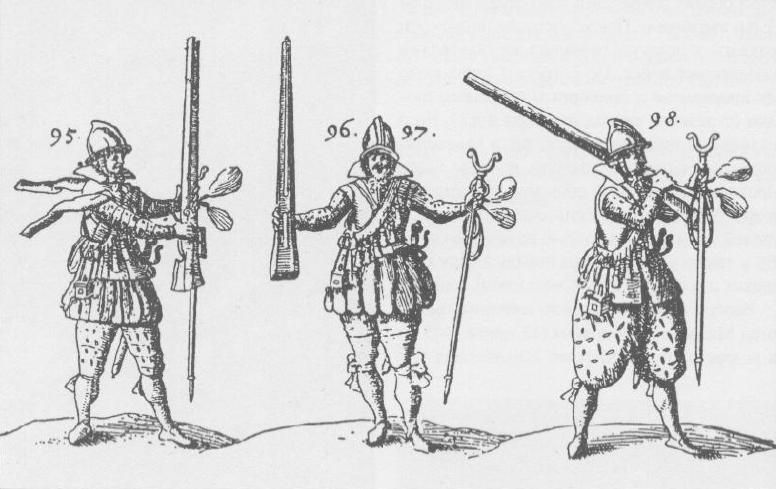 Московські мушкетери “нового строю”. Зображення середини XVII століття - фото 95685