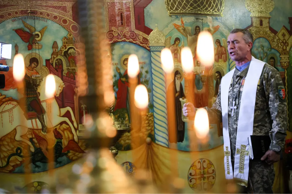 Александр Чоков проводит богослужение 25 июня 2022 года  - фото 96664