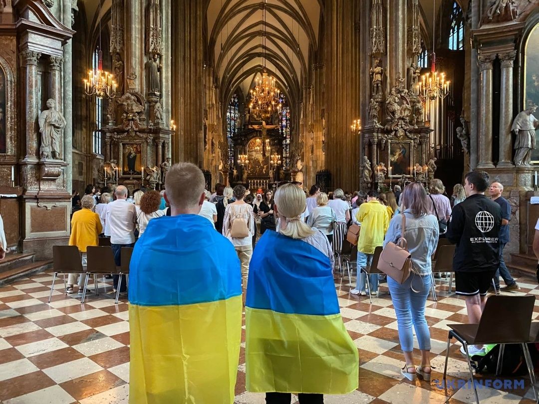 У Відні молилися за Україну - фото 98297