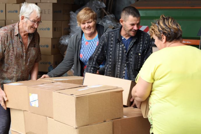 'Карітас' доставив продукти та воду в деокуповані населені пункти Херсонщини - фото 99015
