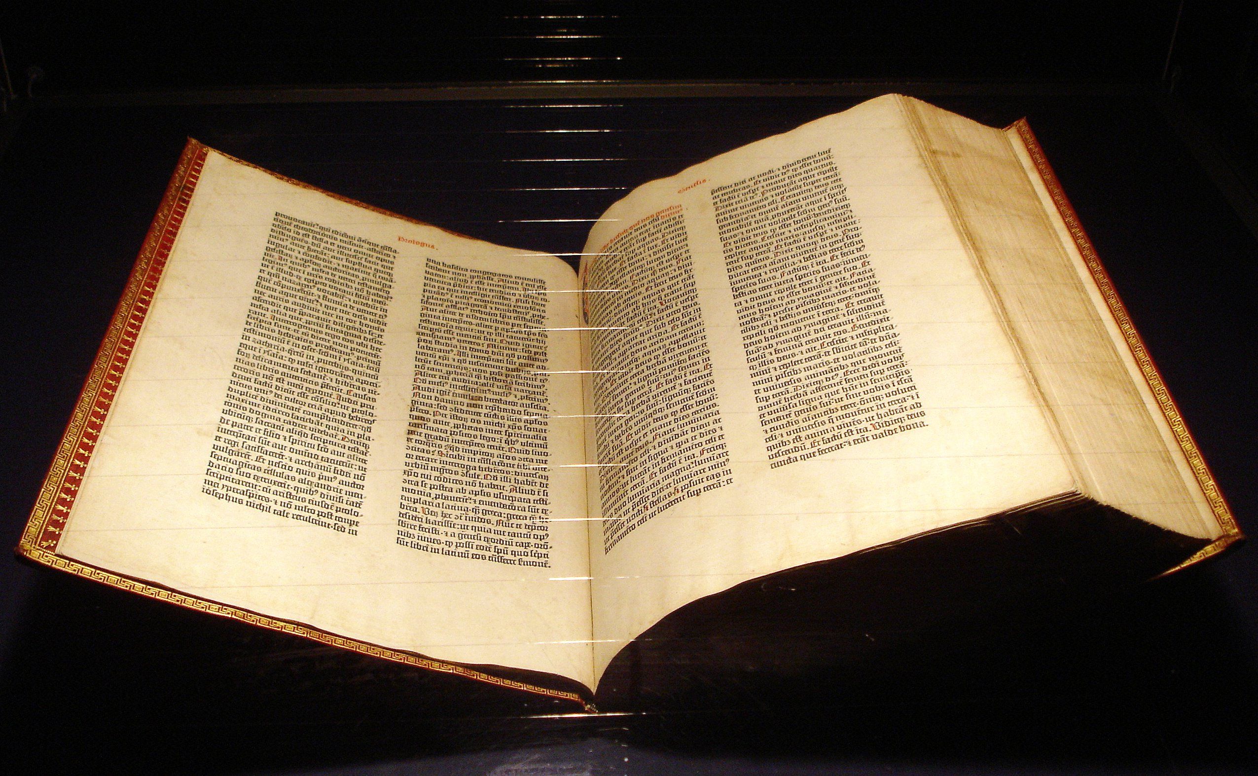 Біблія Ґутенберга - фото 103789