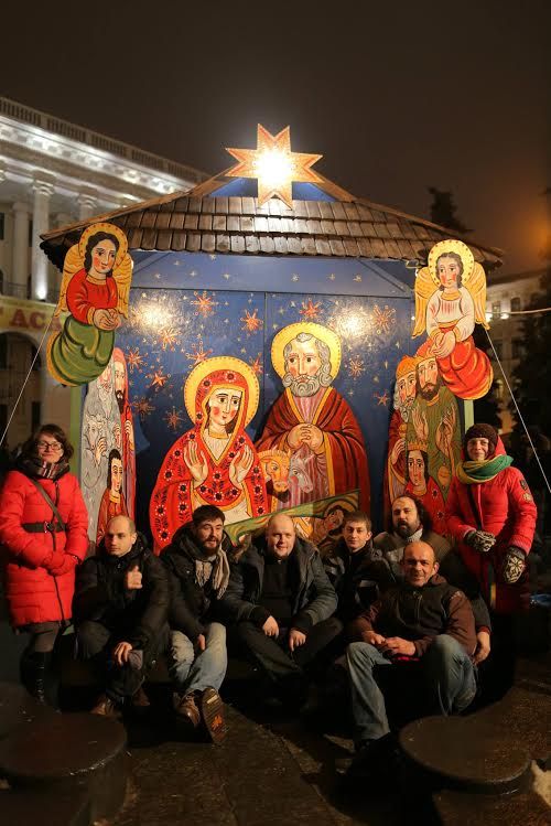 Різдвяна шопка на Майдані - фото 105226