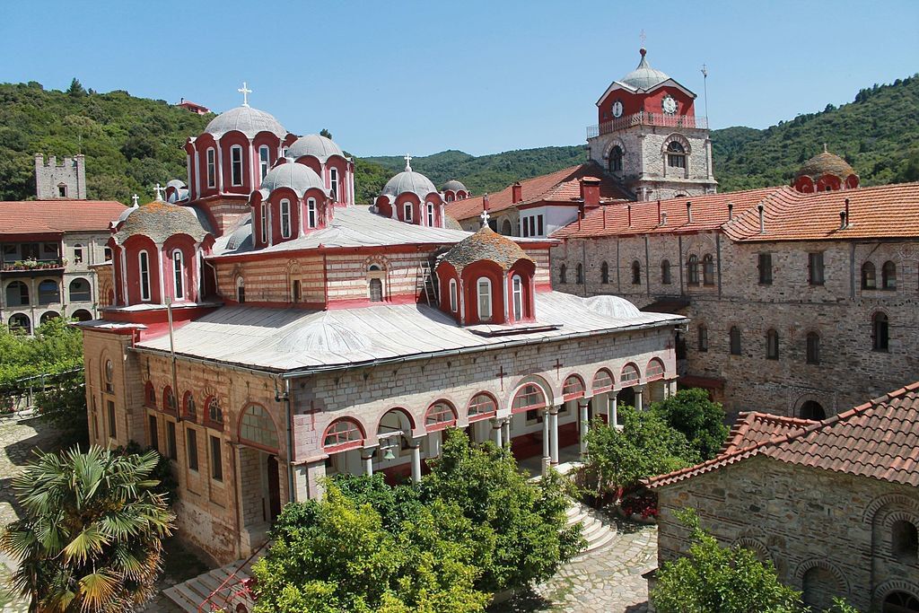 Монастир Есфігмену — грецький чоловічий православний монастир на горі Афон. - фото 106291