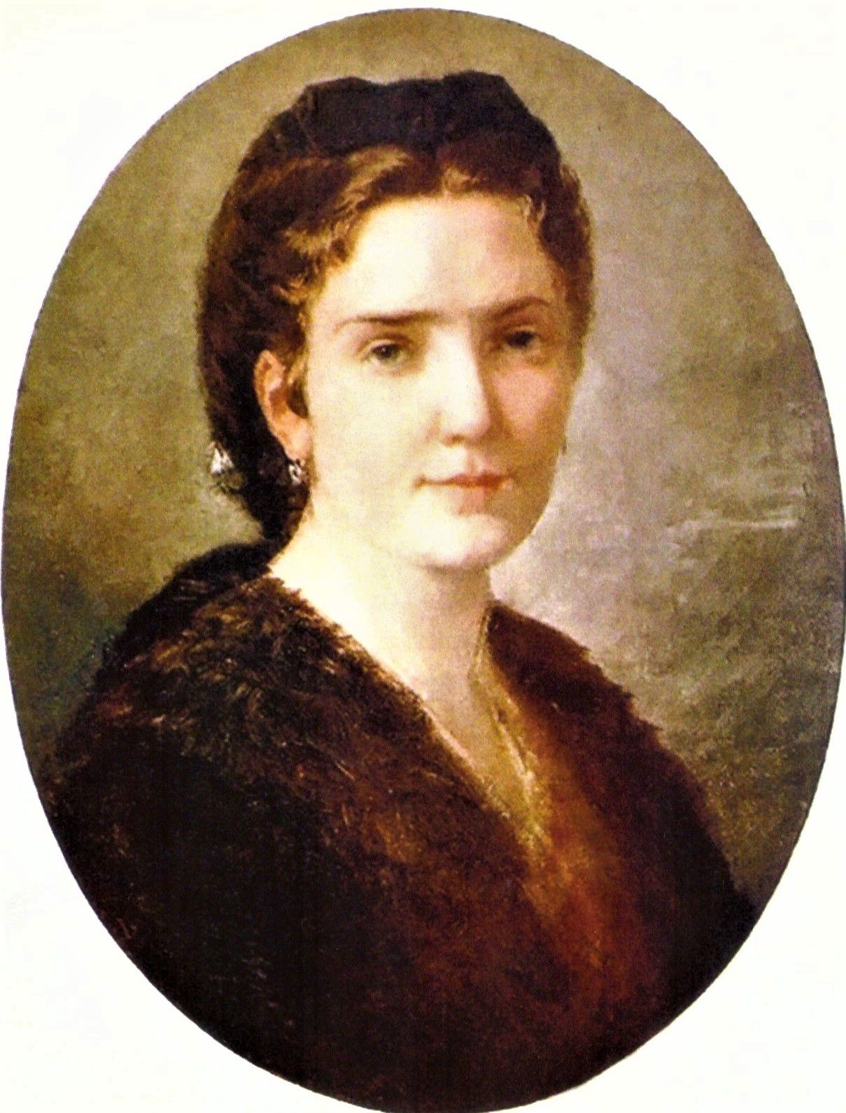 Автопортрет Софії Фредро-Шептицької, 1859 рік (приватна колекція) - фото 107660