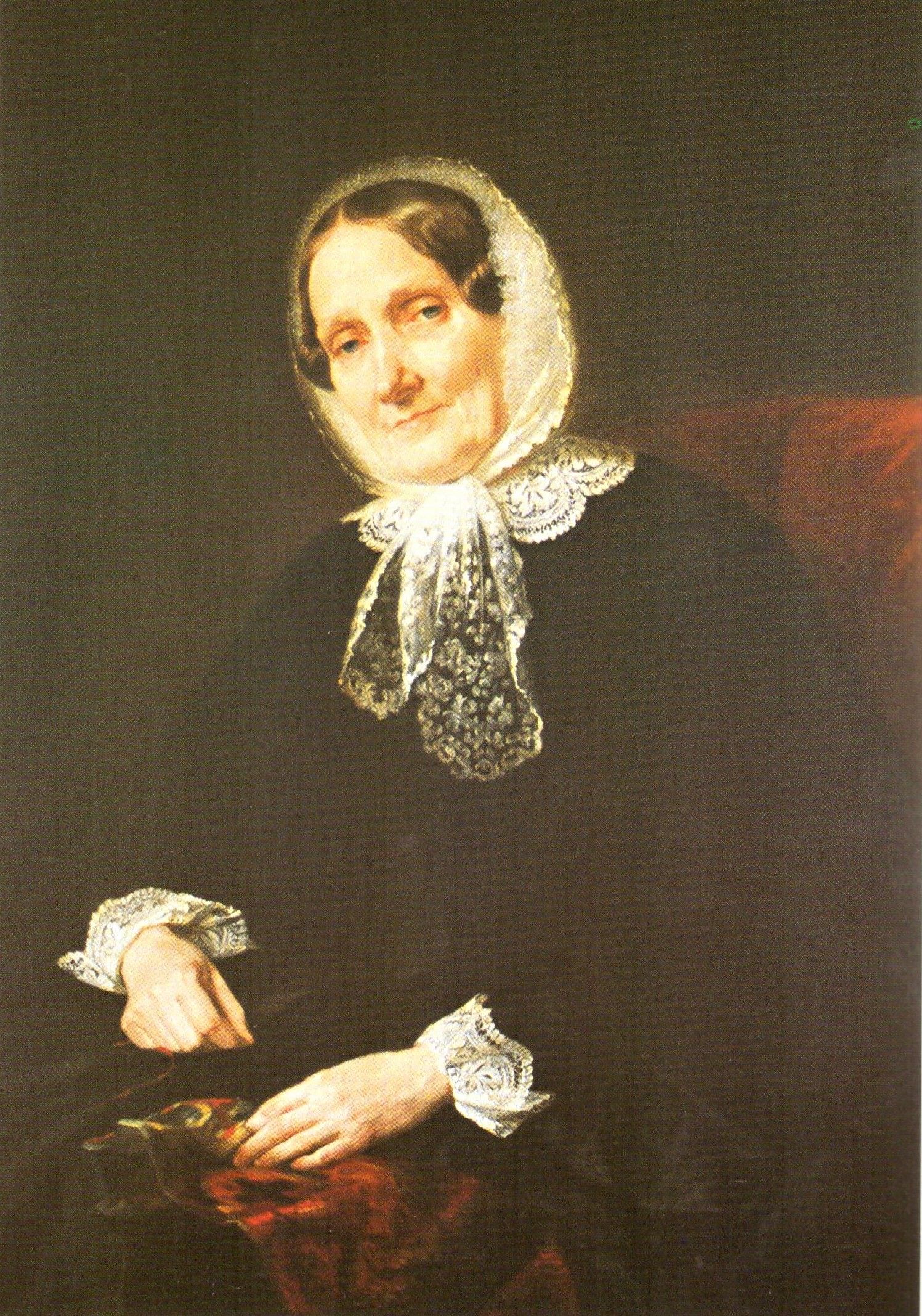 Софія Фредро-Шептицька. Портрет матері, 1851 рік (Приватна колекція) - фото 107661