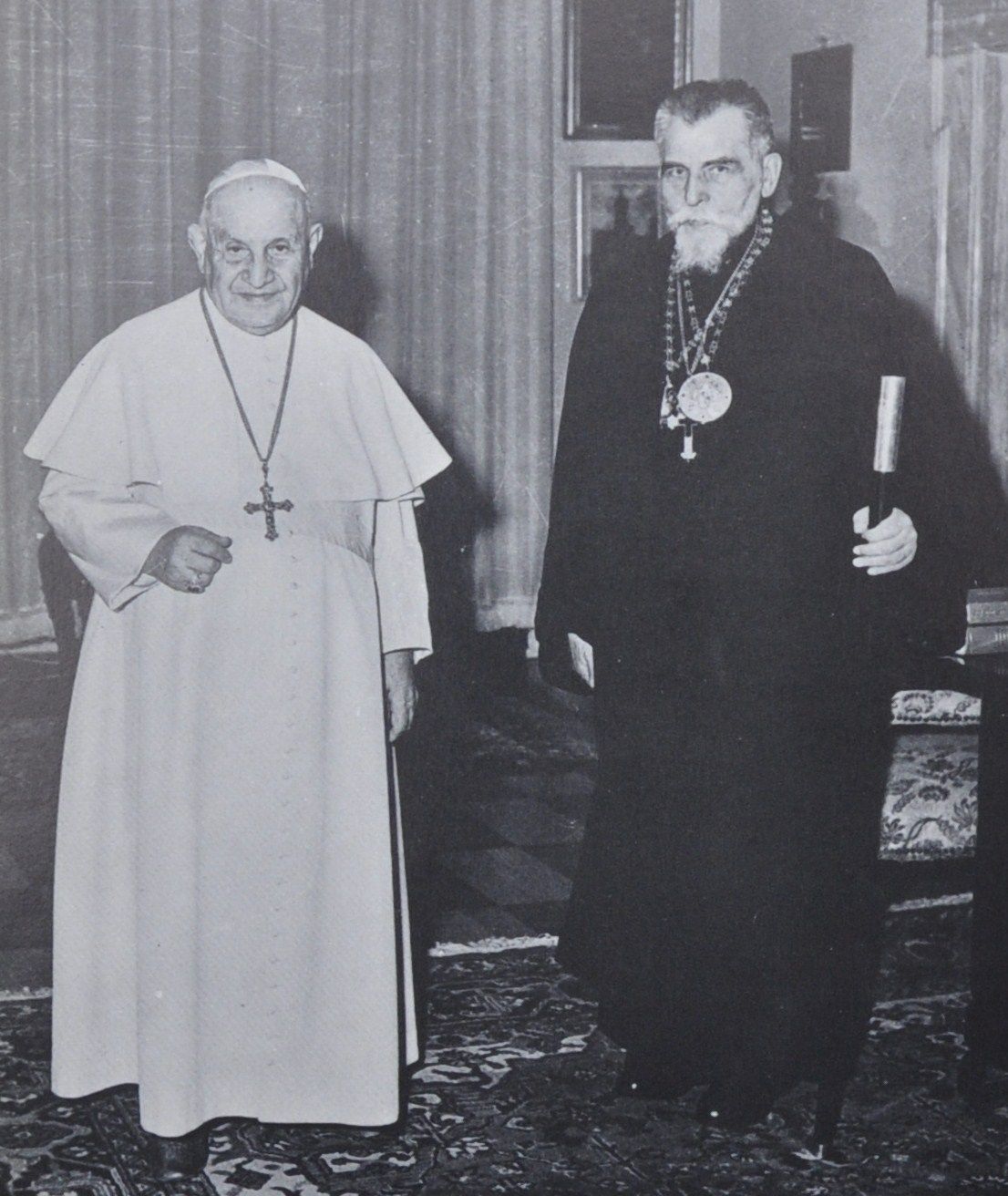 Йосиф Сліпий та Папа Римський Іван ХХІІІ - фото 108954