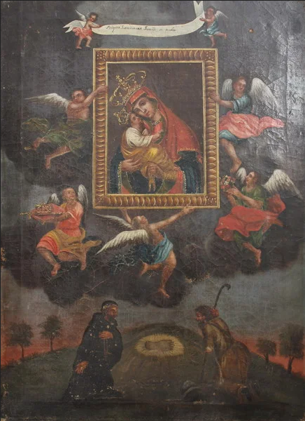 Почаївський образ Богородиці. 1840 рік - фото 109160