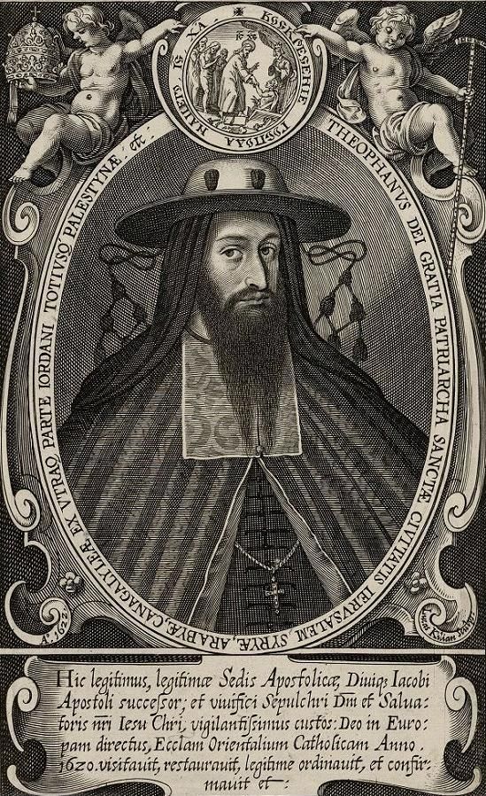 Лукас Кіліян 'Теофан ІІІ, грецький православний Патріарх Єрусалиму і Сирії (1608-1644)' - фото 110157