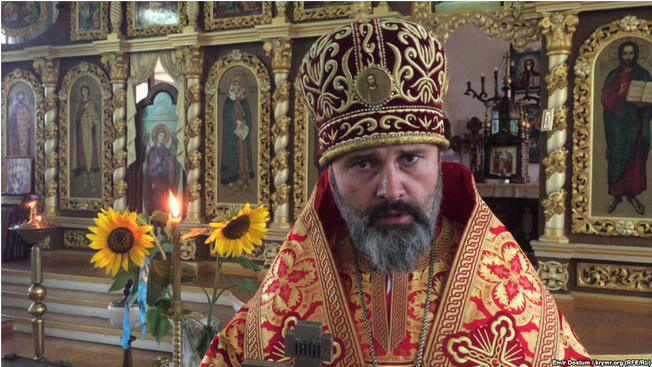 Klyment, Archbishop of the Simferopol and Crimea, Orthodox Church of Ukraine, defied Russian occupation, but had his church confiscated by the Russians and departed to mainland Ukraine - фото 111647